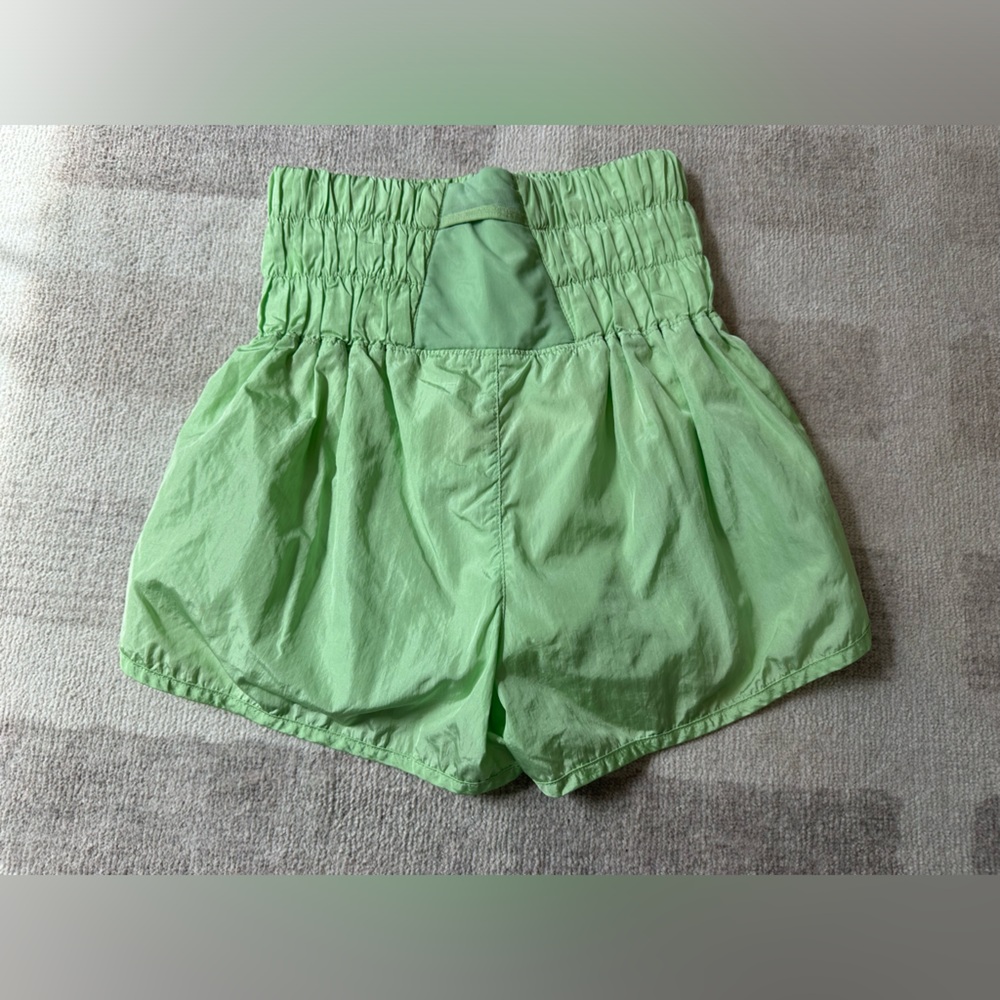Free People Movement The Way Home Shorts Green (Size S) - Picture 2 of 7